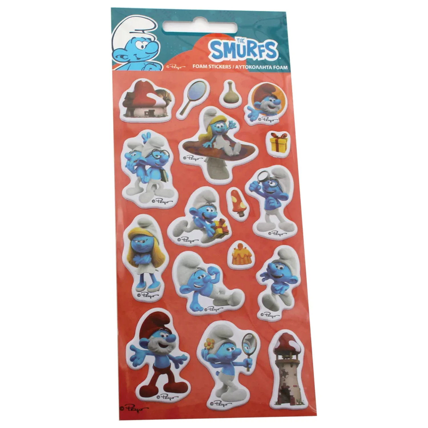 Set autocolante The Smurfs Dome Puffy Sponge poza produsului