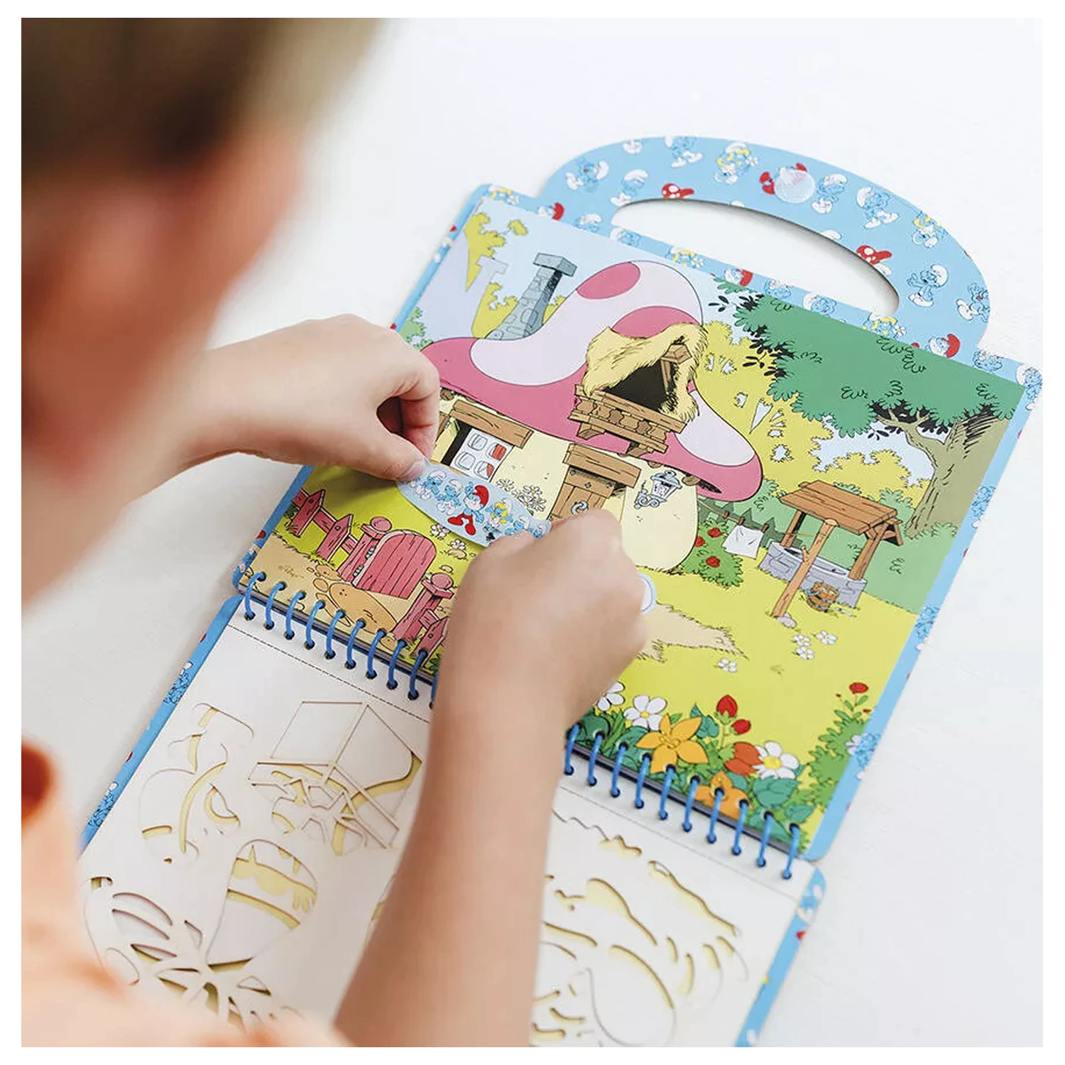 Smurfs Happy set de activitati poza produsului