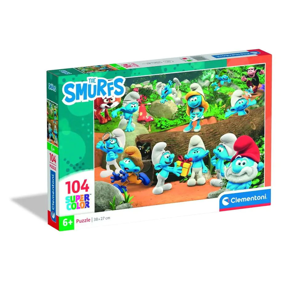 The Smurfs puzzle 104 piese poza produsului