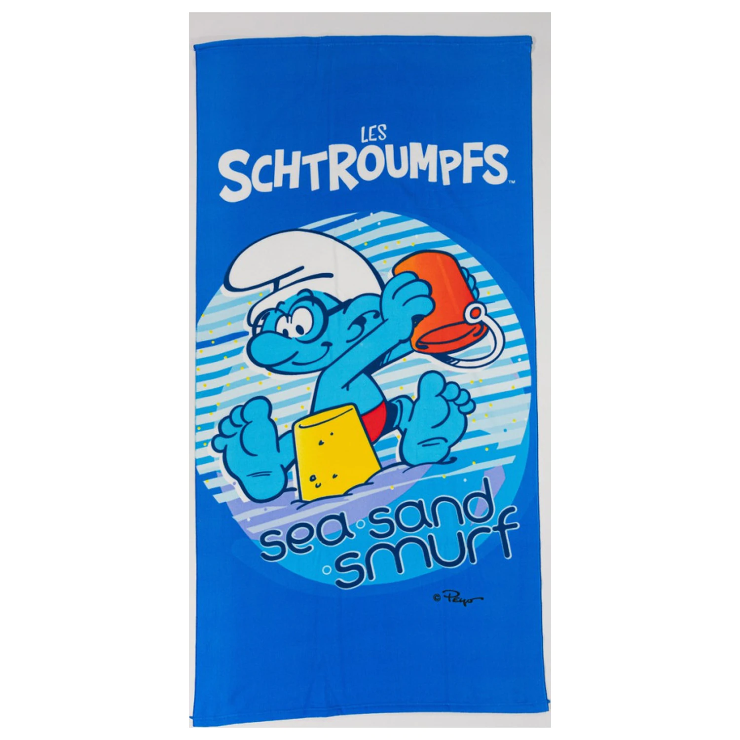 The Smurfs Sea Sand Prosop 70x140cm poza produsului