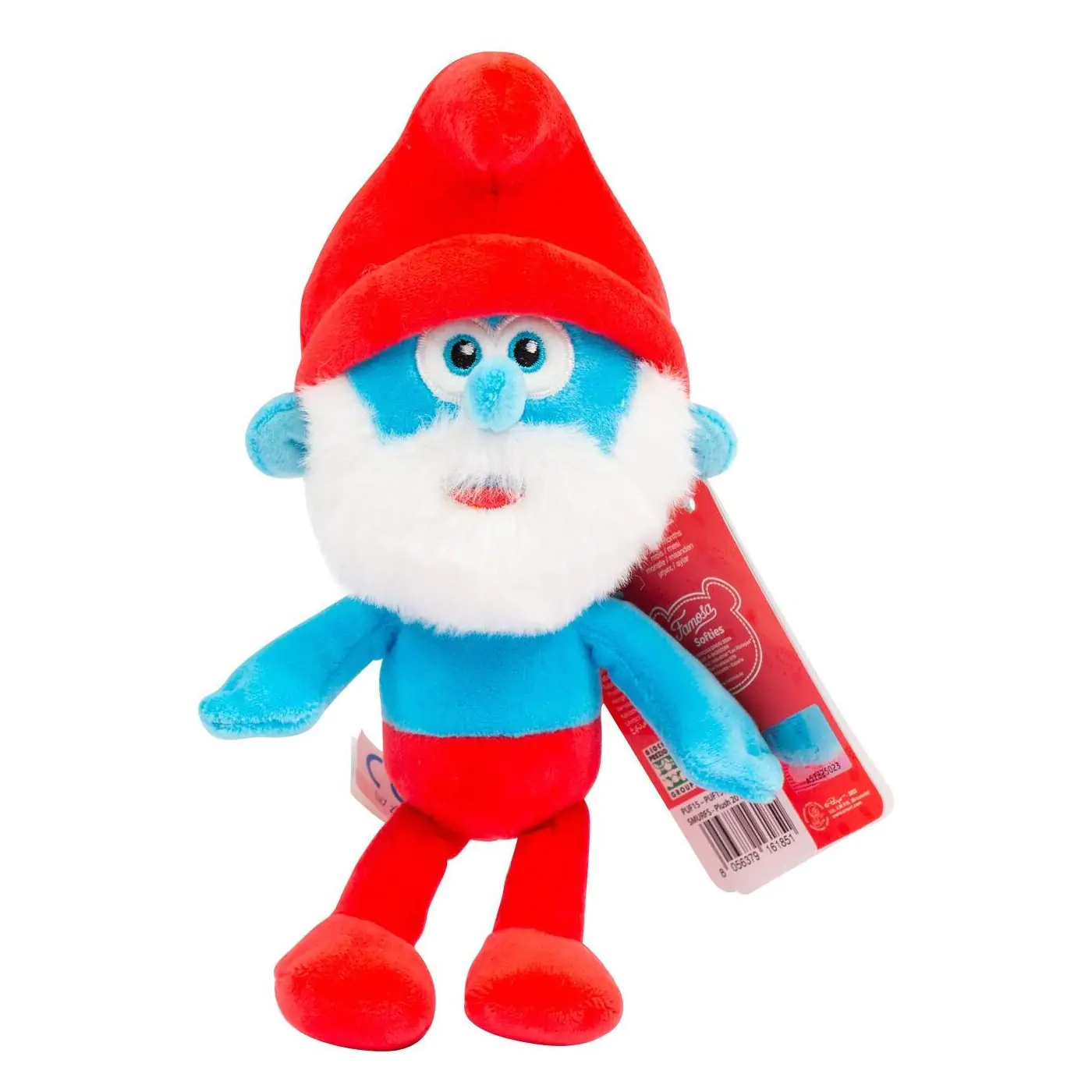 The Smurfs Papa Smurf jucărie de pluș 20 cm poza produsului