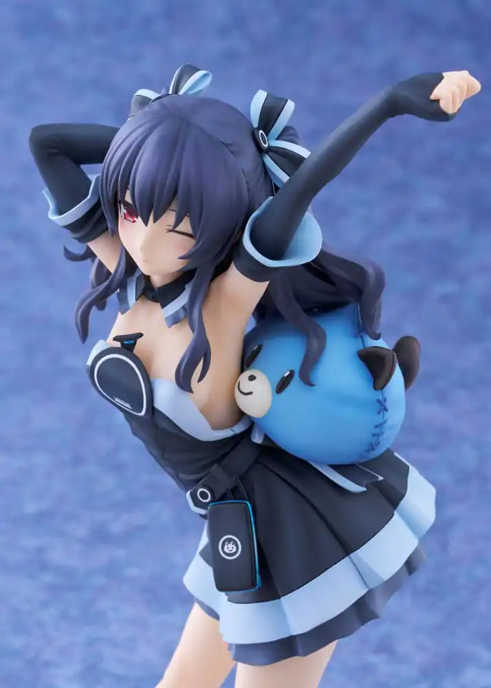 Hyperdimension Neptunia Statuie 1/8 Neptunia Uni Wake Up Overseas Edition 20 cm poza produsului