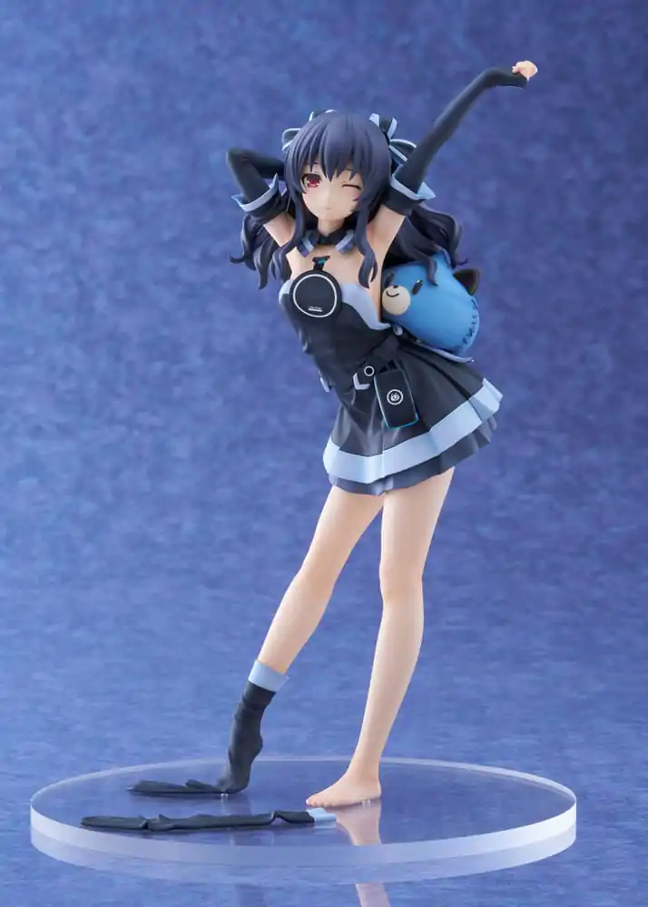 Hyperdimension Neptunia Statuie 1/8 Neptunia Uni Wake Up Overseas Edition 20 cm poza produsului