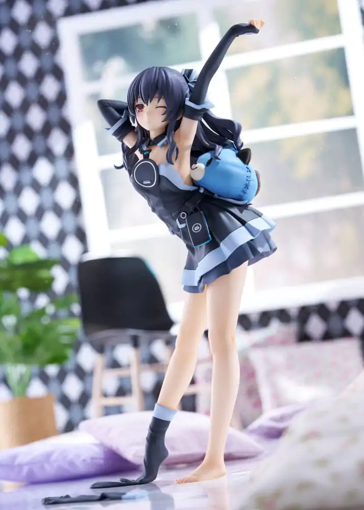 Hyperdimension Neptunia Statuie 1/8 Neptunia Uni Wake Up Overseas Edition 20 cm poza produsului