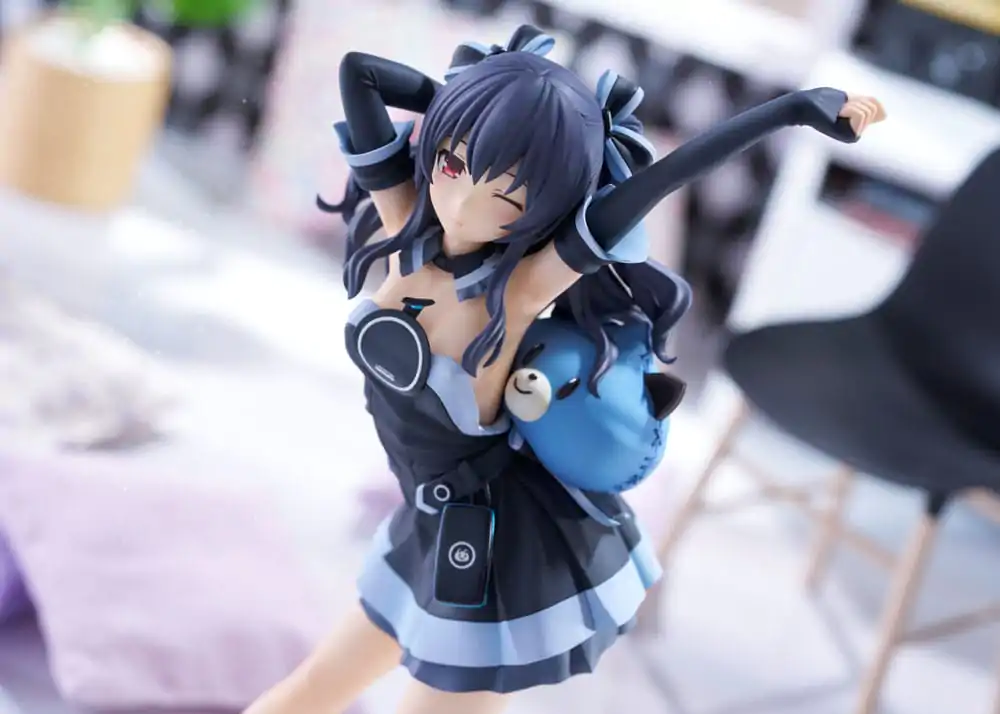 Hyperdimension Neptunia Statuie 1/8 Neptunia Uni Wake Up Overseas Edition 20 cm poza produsului