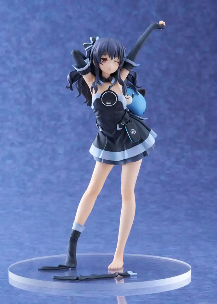 Hyperdimension Neptunia Statuie 1/8 Neptunia Uni Wake Up Overseas Edition 20 cm poza produsului