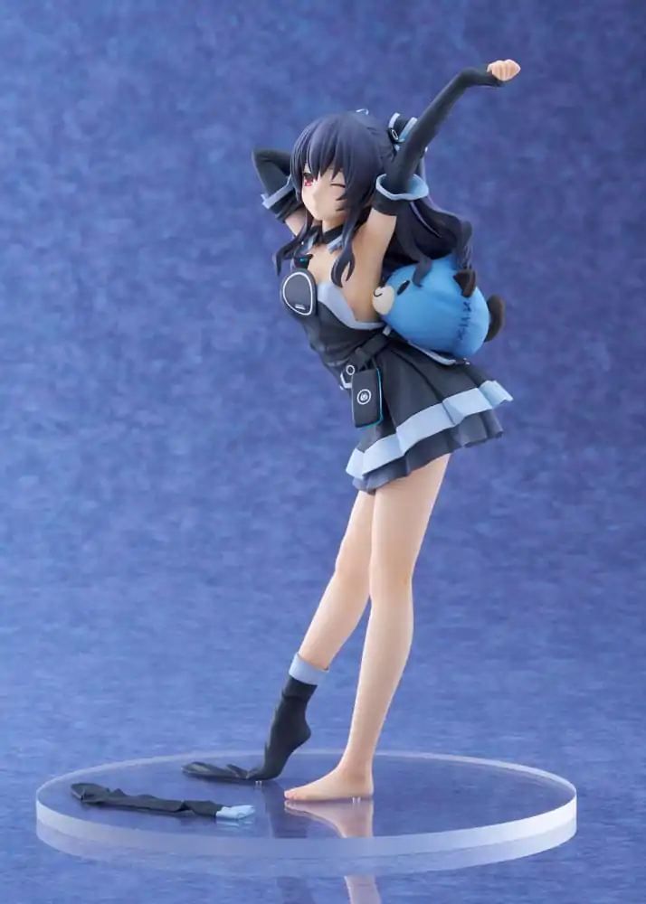 Hyperdimension Neptunia Statuie 1/8 Neptunia Uni Wake Up Overseas Edition 20 cm poza produsului