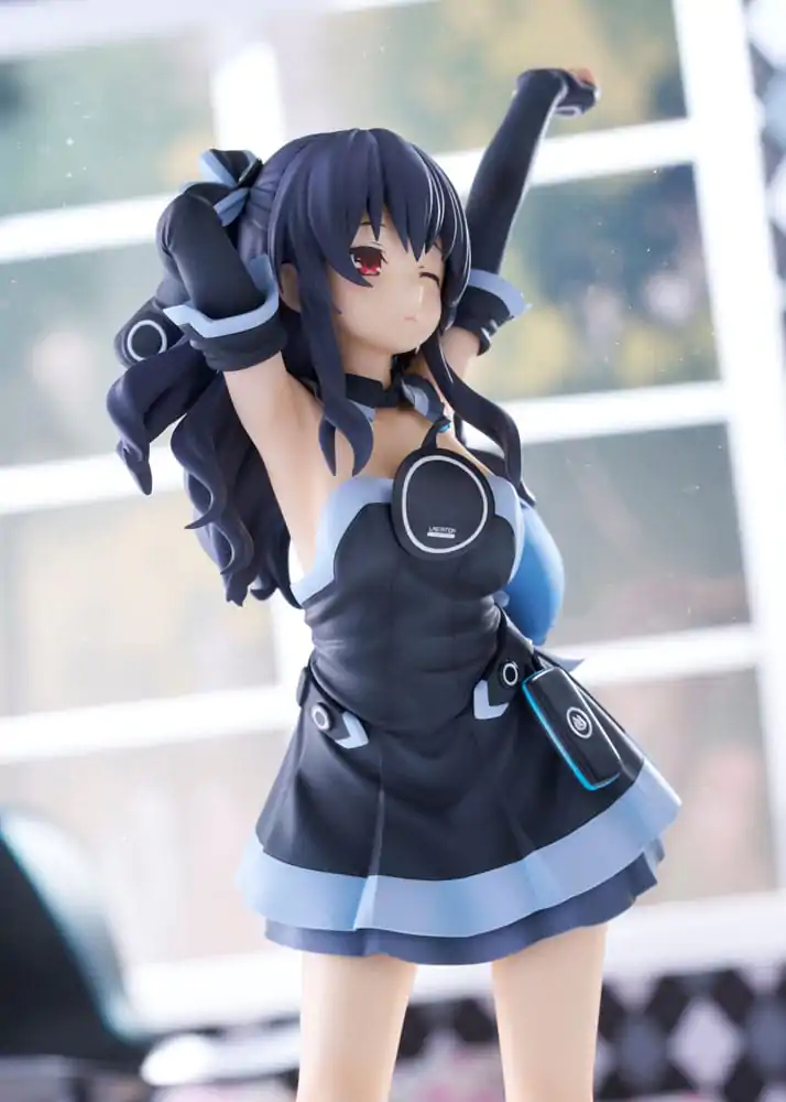 Hyperdimension Neptunia Statuie 1/8 Neptunia Uni Wake Up Overseas Edition 20 cm poza produsului