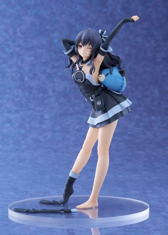 Hyperdimension Neptunia Statuie 1/8 Neptunia Uni Wake Up Overseas Edition 20 cm poza produsului