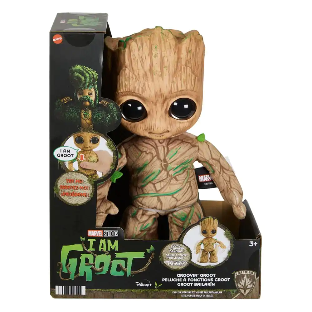 I Am Groot Figurină de pluș electronică Groovin' Groot 28 cm *English Version* poza produsului