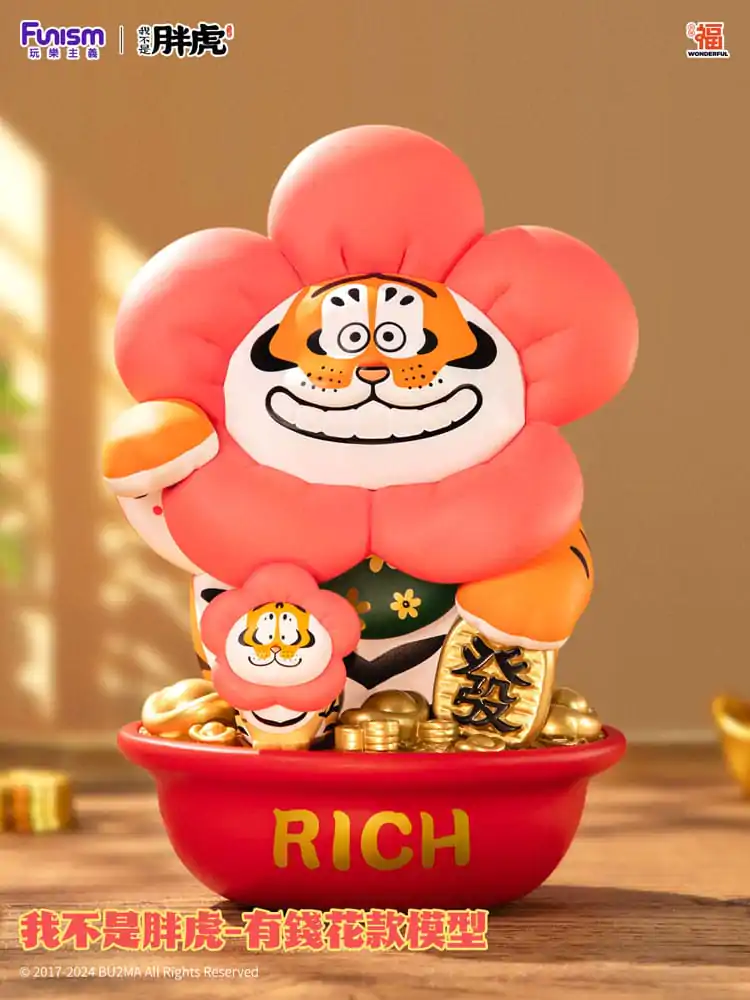 I Am Not Fat Tiger Statueta 1/7 Alexander the Tiger Rich Flower 20 cm poza produsului