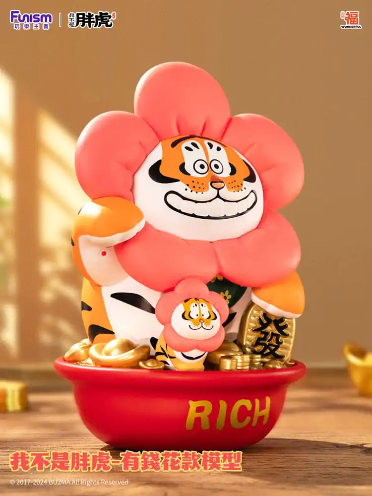 I Am Not Fat Tiger Statueta 1/7 Alexander the Tiger Rich Flower 20 cm poza produsului