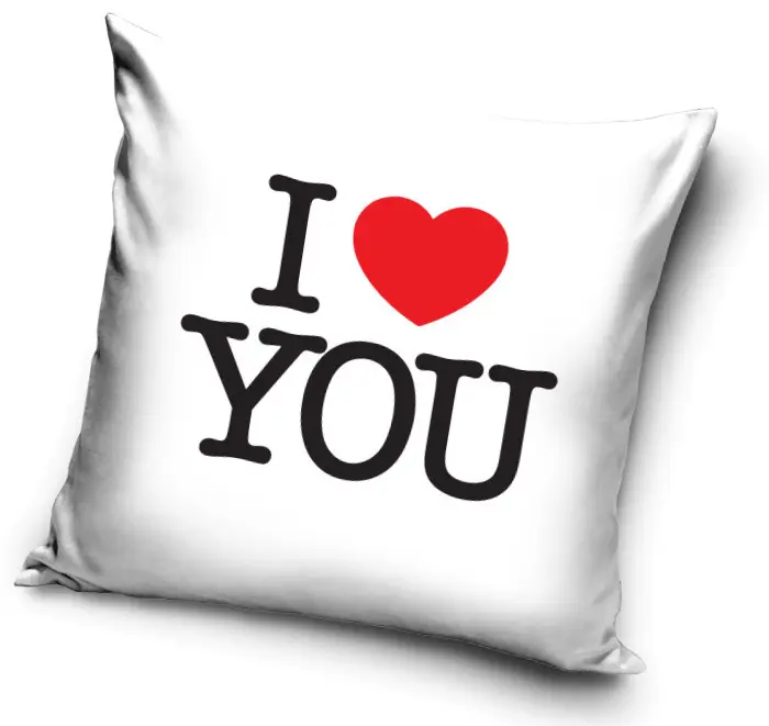 I Love You Față de pernă 40*40 cm poza produsului