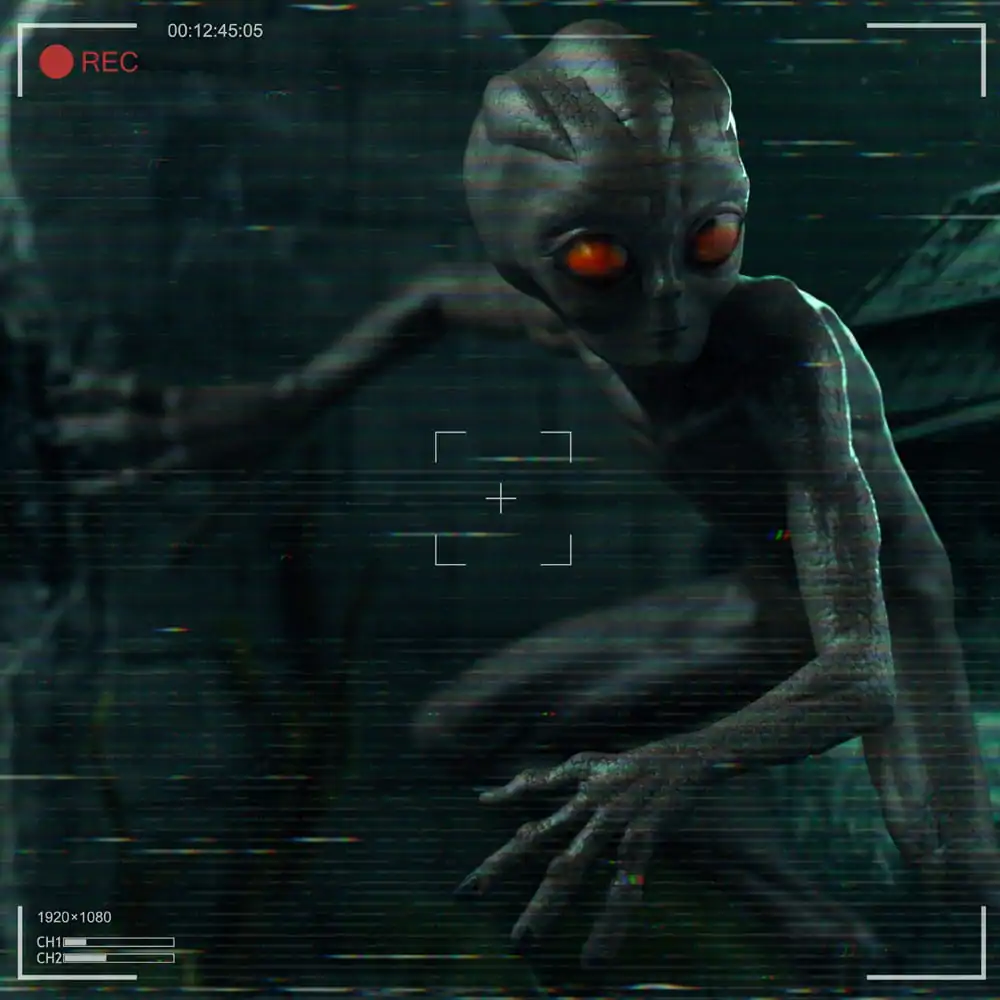 Statuie Artistică pe Scară I want to Believe 1/10 ET Varginha 17 cm poza produsului