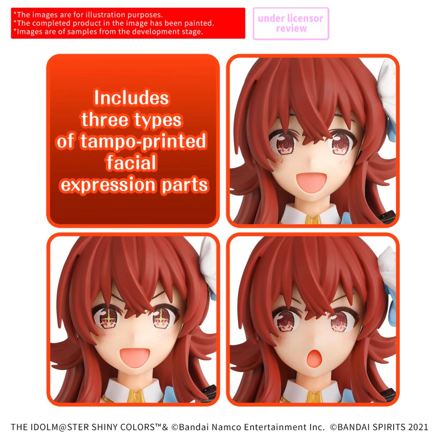 Idol Master 30MS Kaho Komiya Kit de model poza produsului