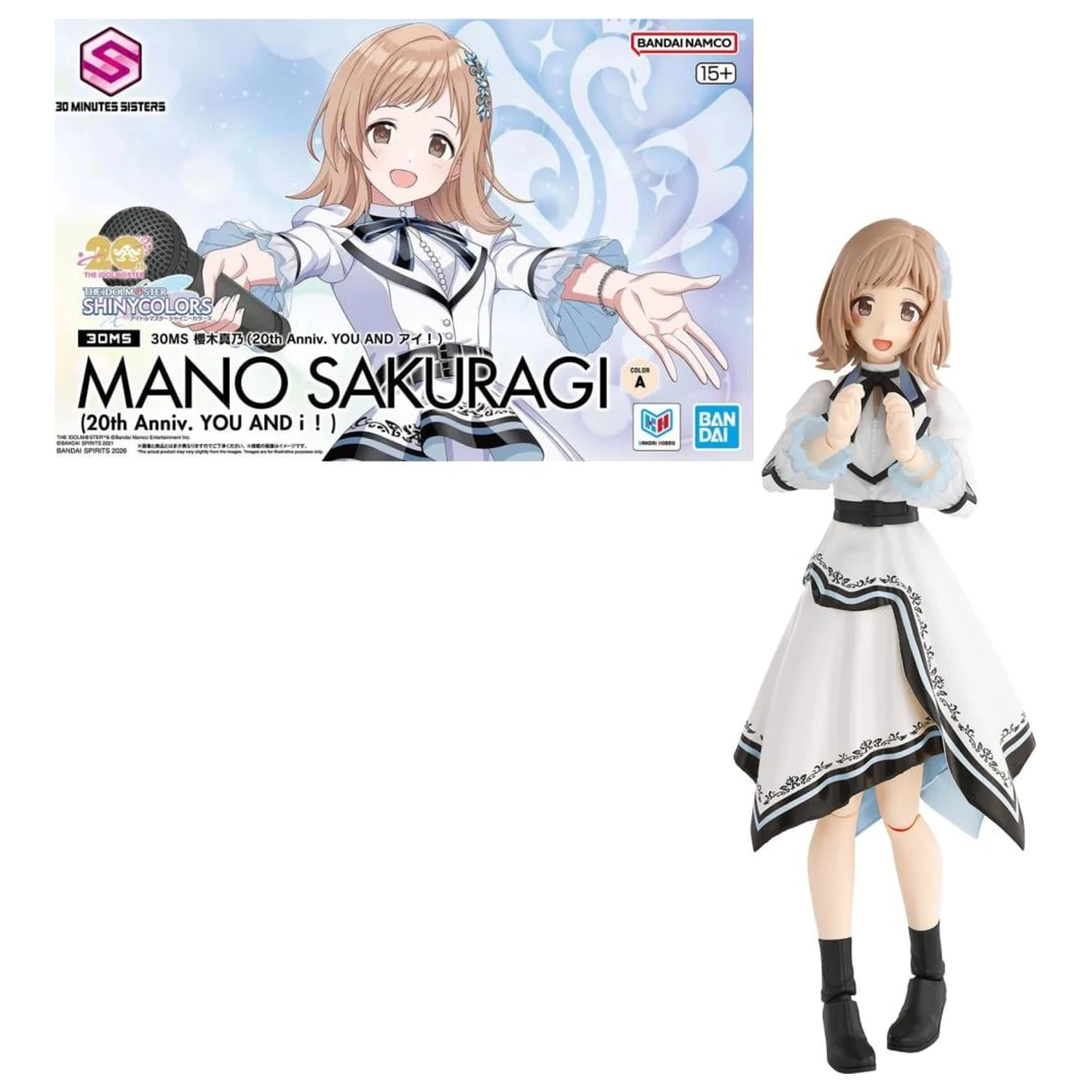 IDOLM@STER 30MS Mano Sakuragi (20th Anniv. You and I!) kit de model poza produsului