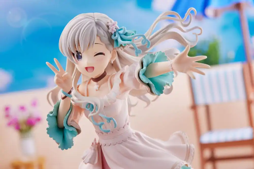 Statueta PVC Idolmaster Cinderella Girls 1/7 Hayate HIsakawa [O-Ku-Ri-Mo-No Sunday ! ] + 21 cm poza produsului