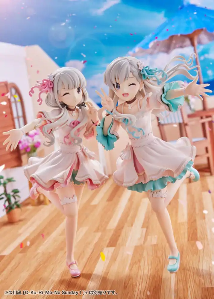 Statueta PVC Idolmaster Cinderella Girls 1/7 Hayate HIsakawa [O-Ku-Ri-Mo-No Sunday ! ] + 21 cm poza produsului