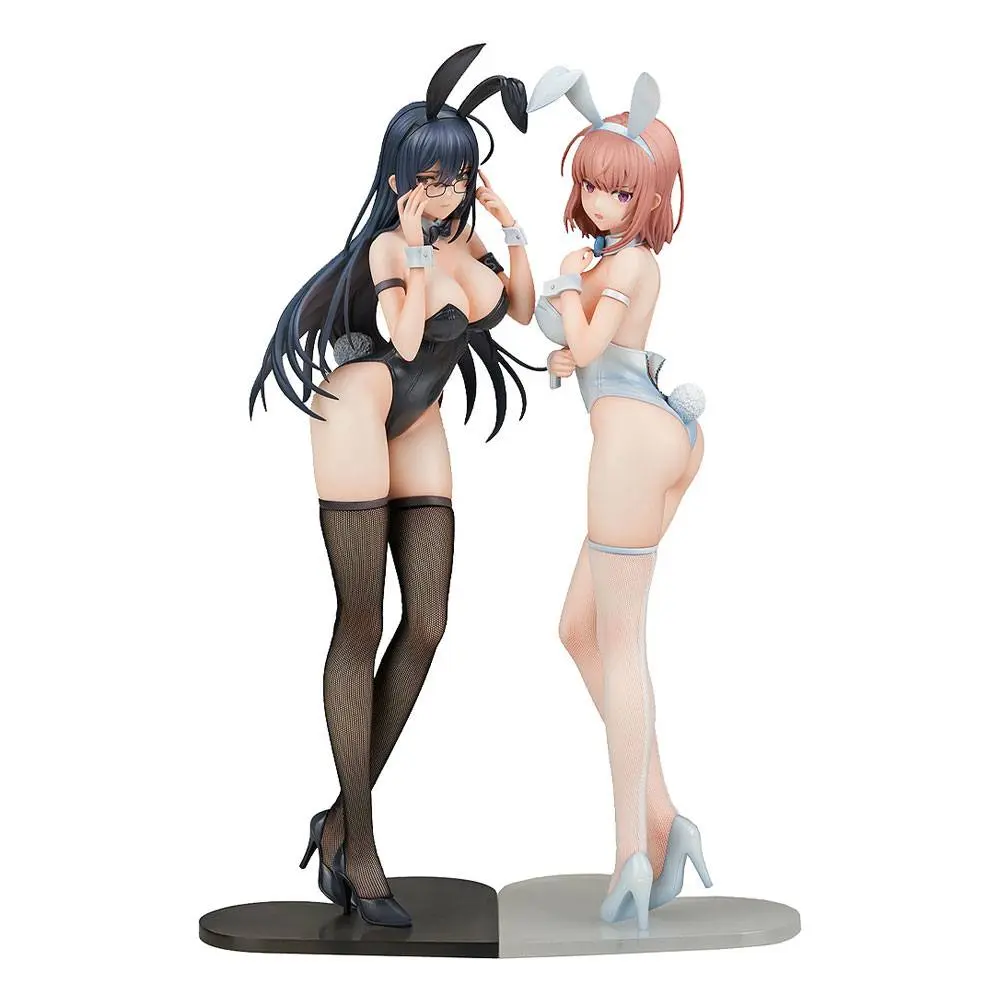 Ikomochi Original Character Statues 1/6 Statui Personaje Originale Iepuraș Negru Aoi & Iepuraș Alb Natsume 30 - 31 cm poza produsului