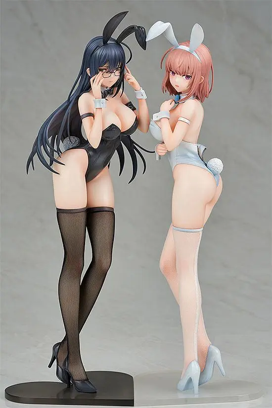 Ikomochi Original Character Statues 1/6 Statui Personaje Originale Iepuraș Negru Aoi & Iepuraș Alb Natsume 30 - 31 cm poza produsului