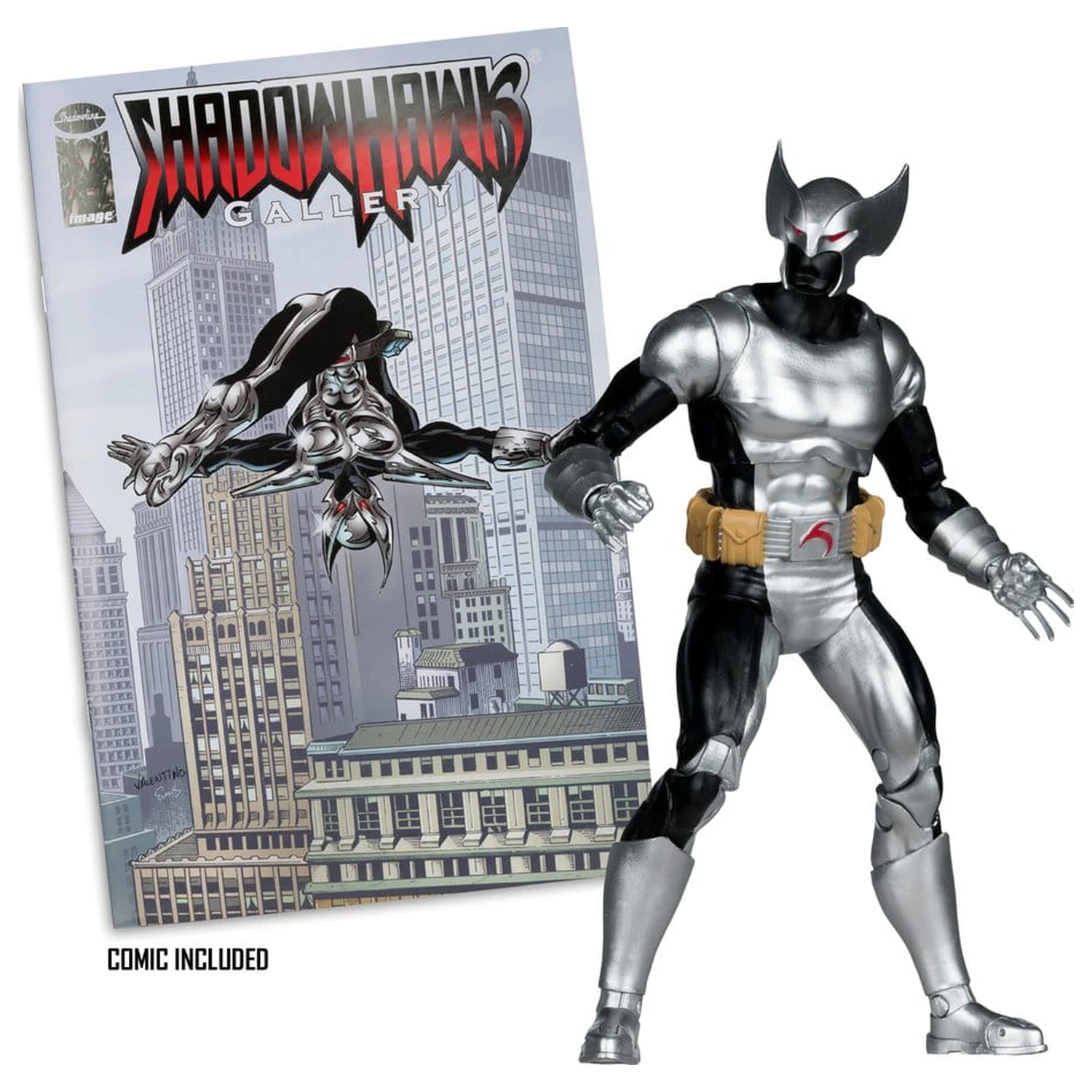 Image Comics Founders Series McFarlane Elite Edition figurina de actiune Shadowhawk 18 cm poza produsului