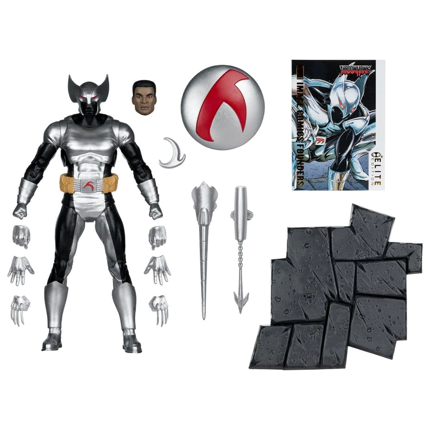 Image Comics Founders Series McFarlane Elite Edition figurina de actiune Shadowhawk 18 cm poza produsului