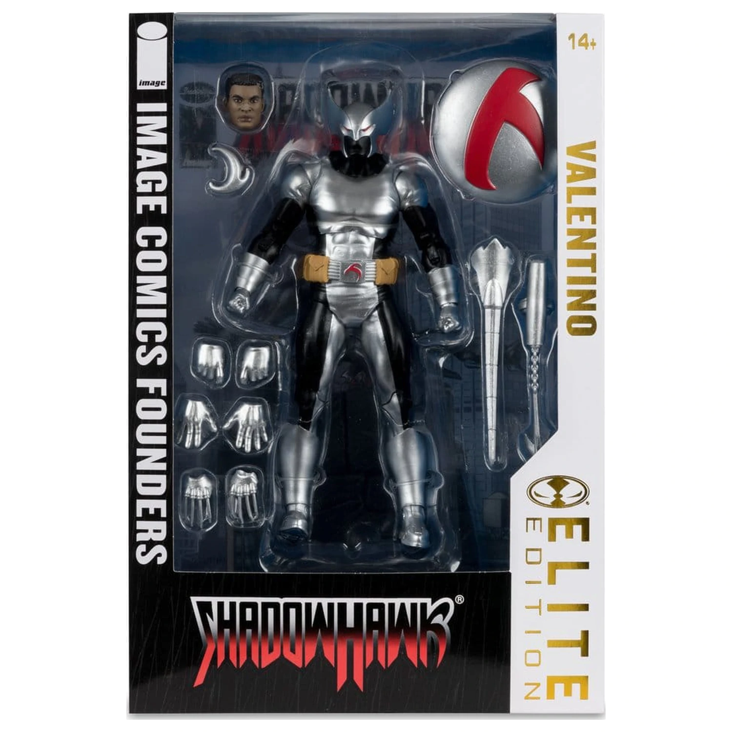 Image Comics Founders Series McFarlane Elite Edition figurina de actiune Shadowhawk 18 cm poza produsului