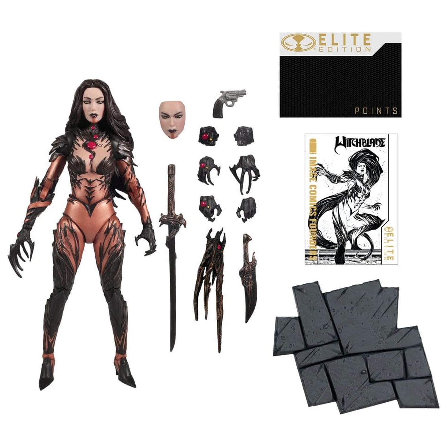 Figurina de actiune Deluxe Image Comics McFarlane Elite Edition Sara Pezzini (Witchblade) 18 cm poza produsului