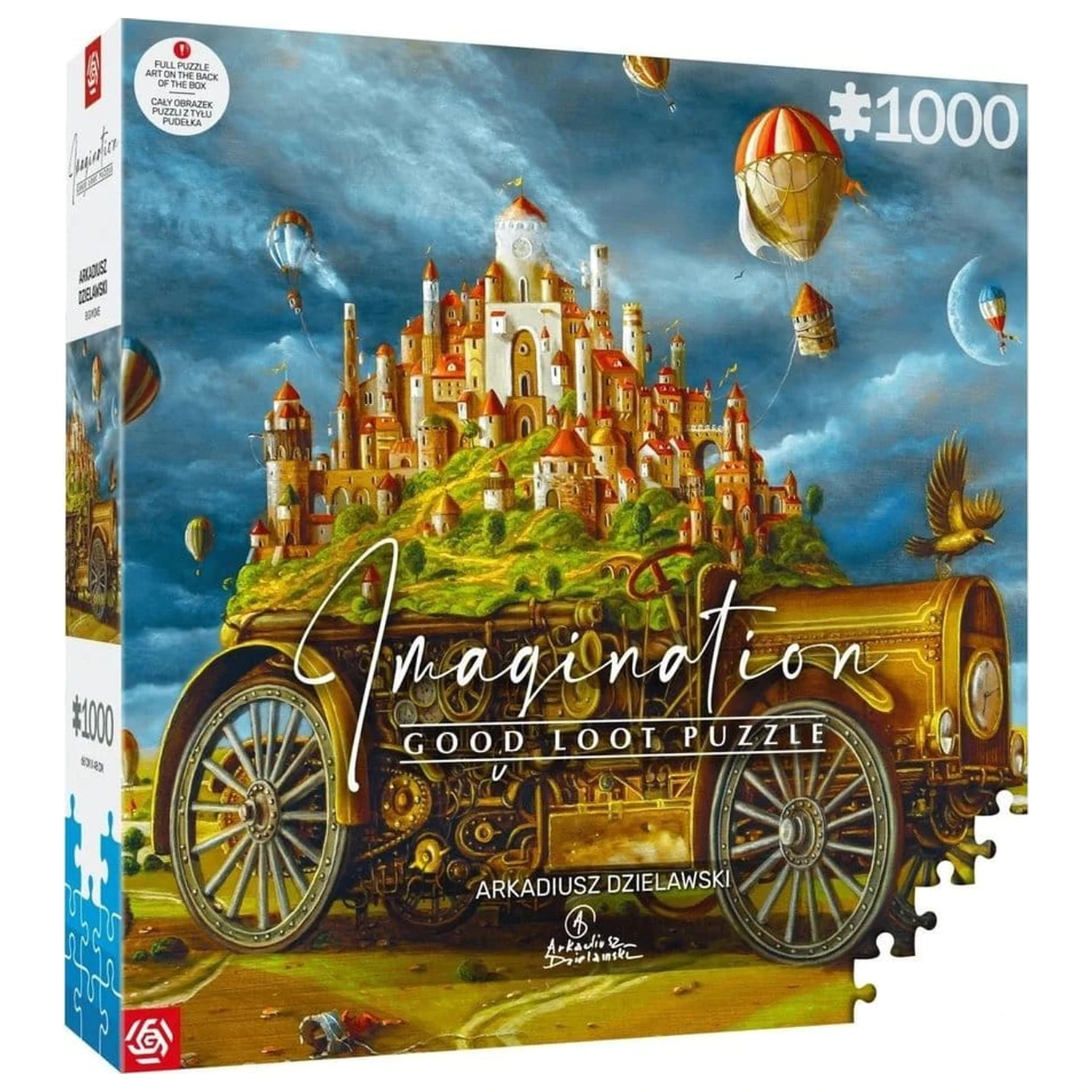 Imagination Series Puzzle Arkadiusz Dzielawski Wielka przeprowadzka (1000 piese) poza produsului