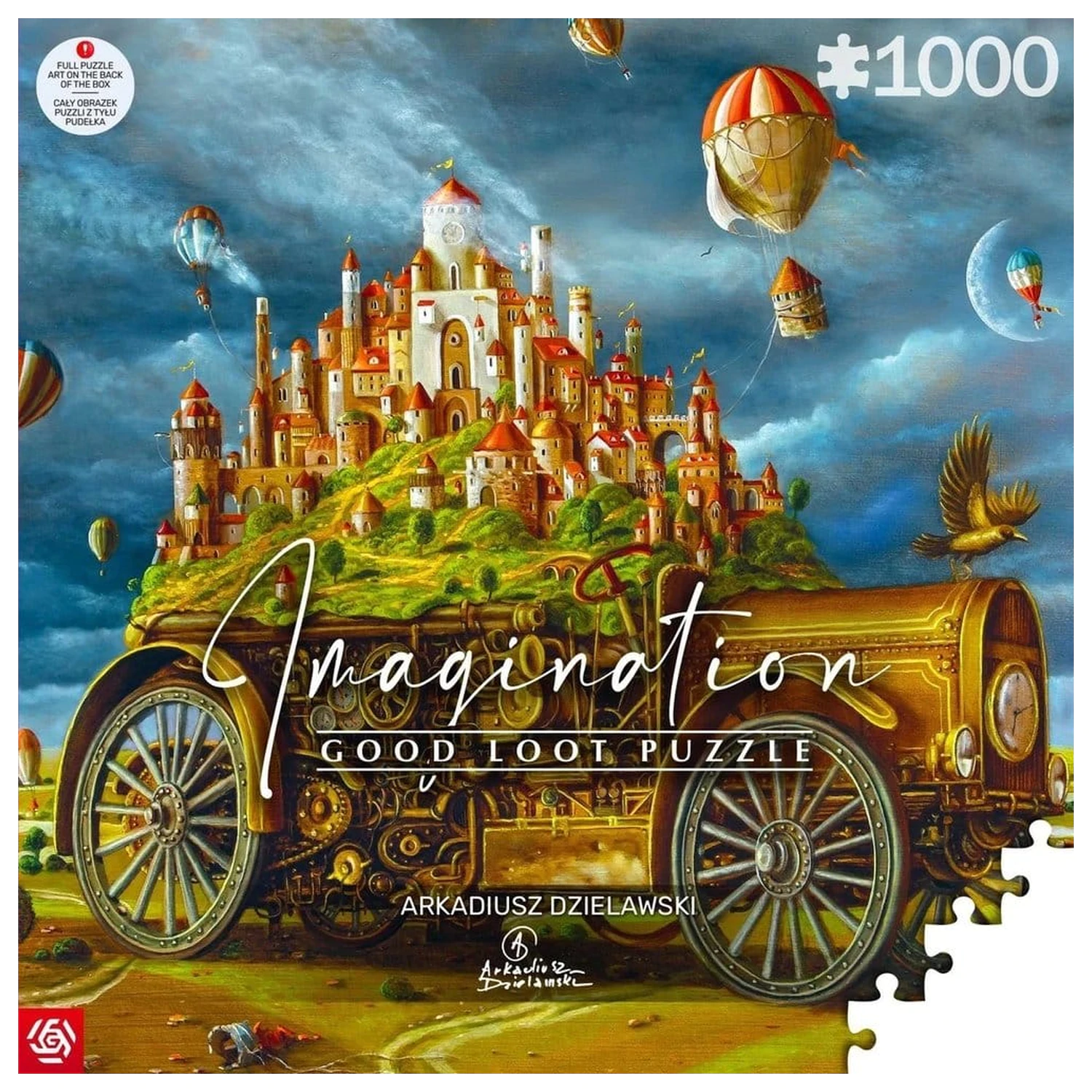 Imagination Series Puzzle Arkadiusz Dzielawski Wielka przeprowadzka (1000 piese) poza produsului