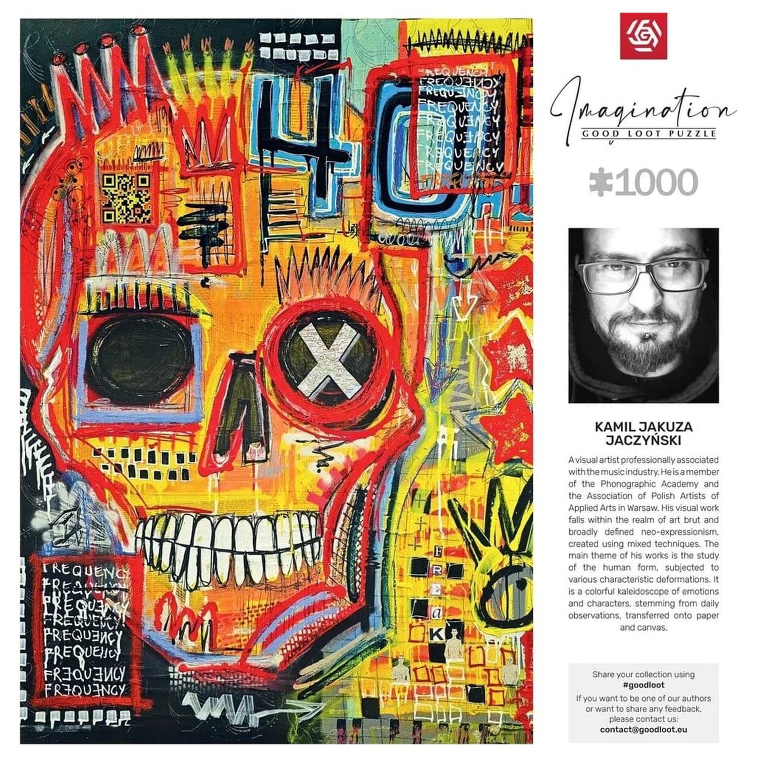 Imagination Series Puzzle Kamil Jakuza Jaczynski 40 HZ (1000 piese) poza produsului