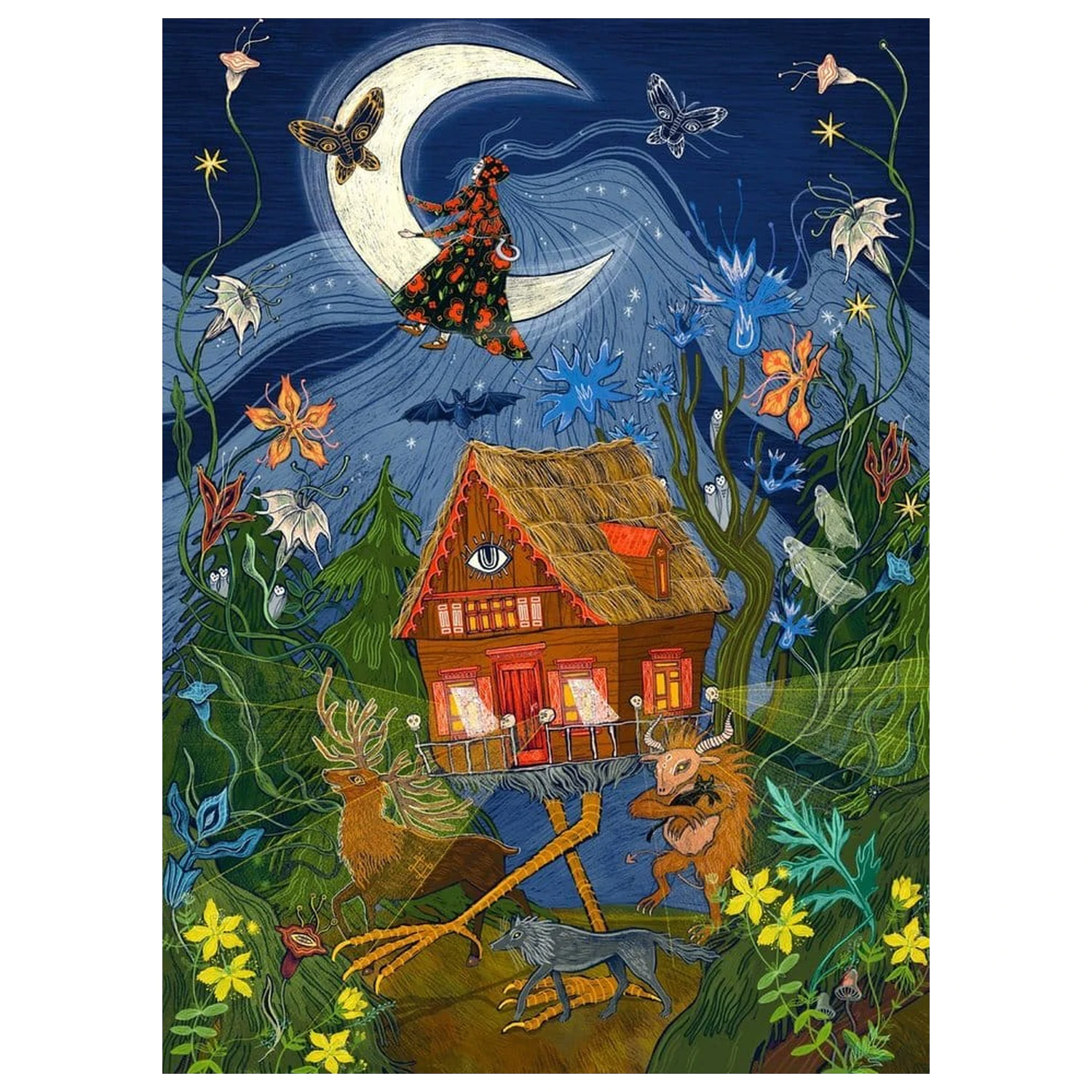 Imagination Series Puzzle Natalia Noszczynska Slowianski Swiat Nadchodzi (1000 piese) poza produsului