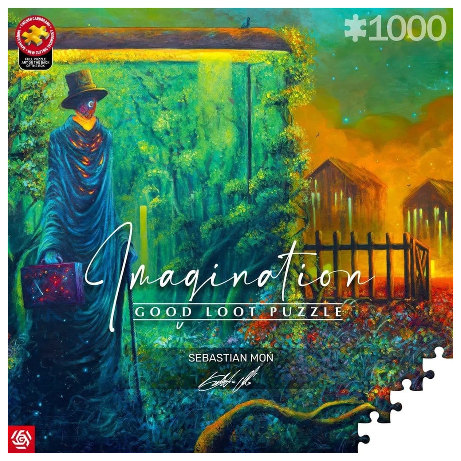 Puzzle din seria Imagination Sebastian Mon Stationary Traveller II (1000 de piese) poza produsului