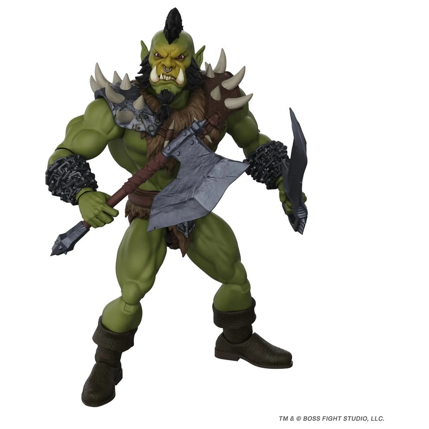 Figura de actiune Immortal Champions Orc Warrior Chieftain 14 cm poza produsului