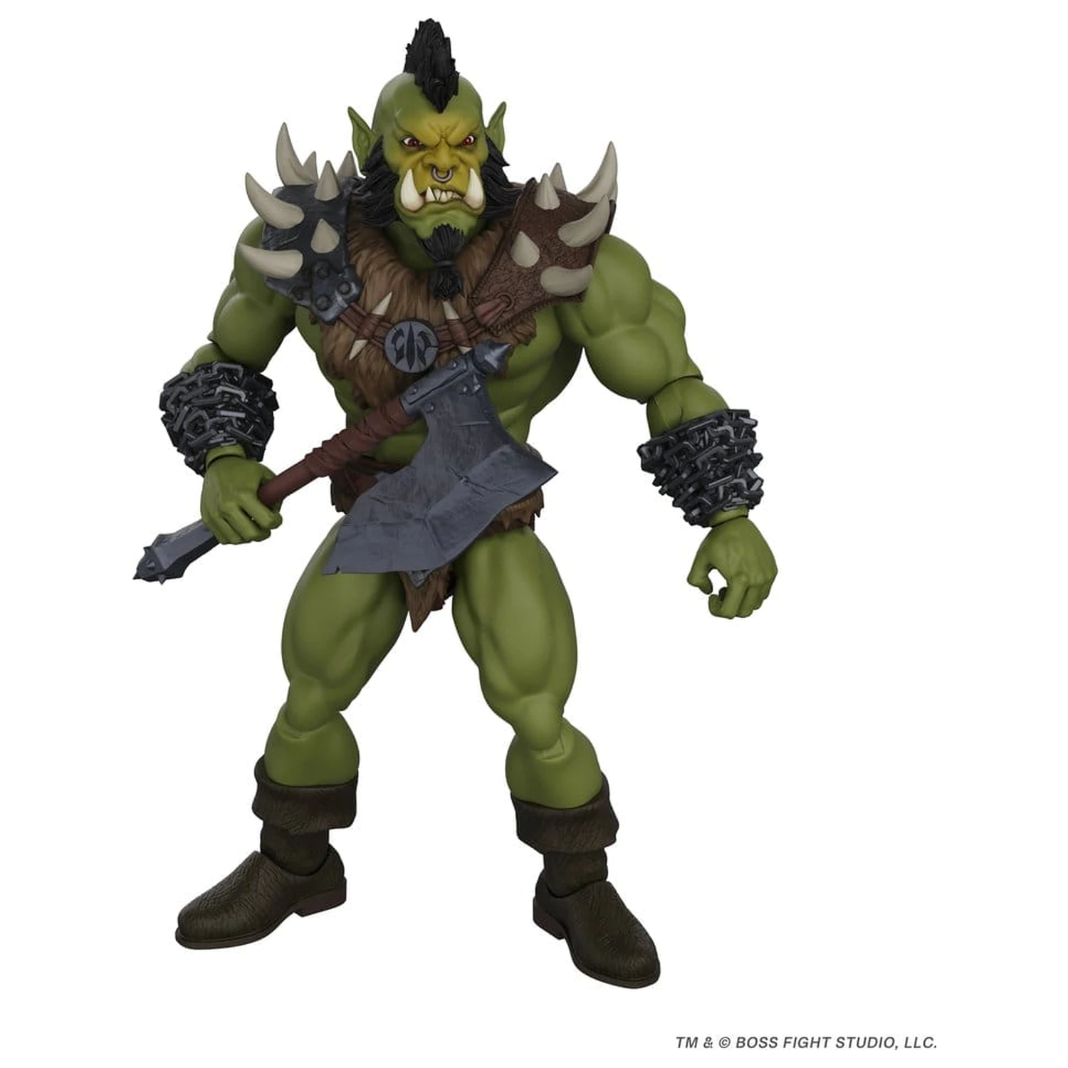 Figura de actiune Immortal Champions Orc Warrior Chieftain 14 cm poza produsului
