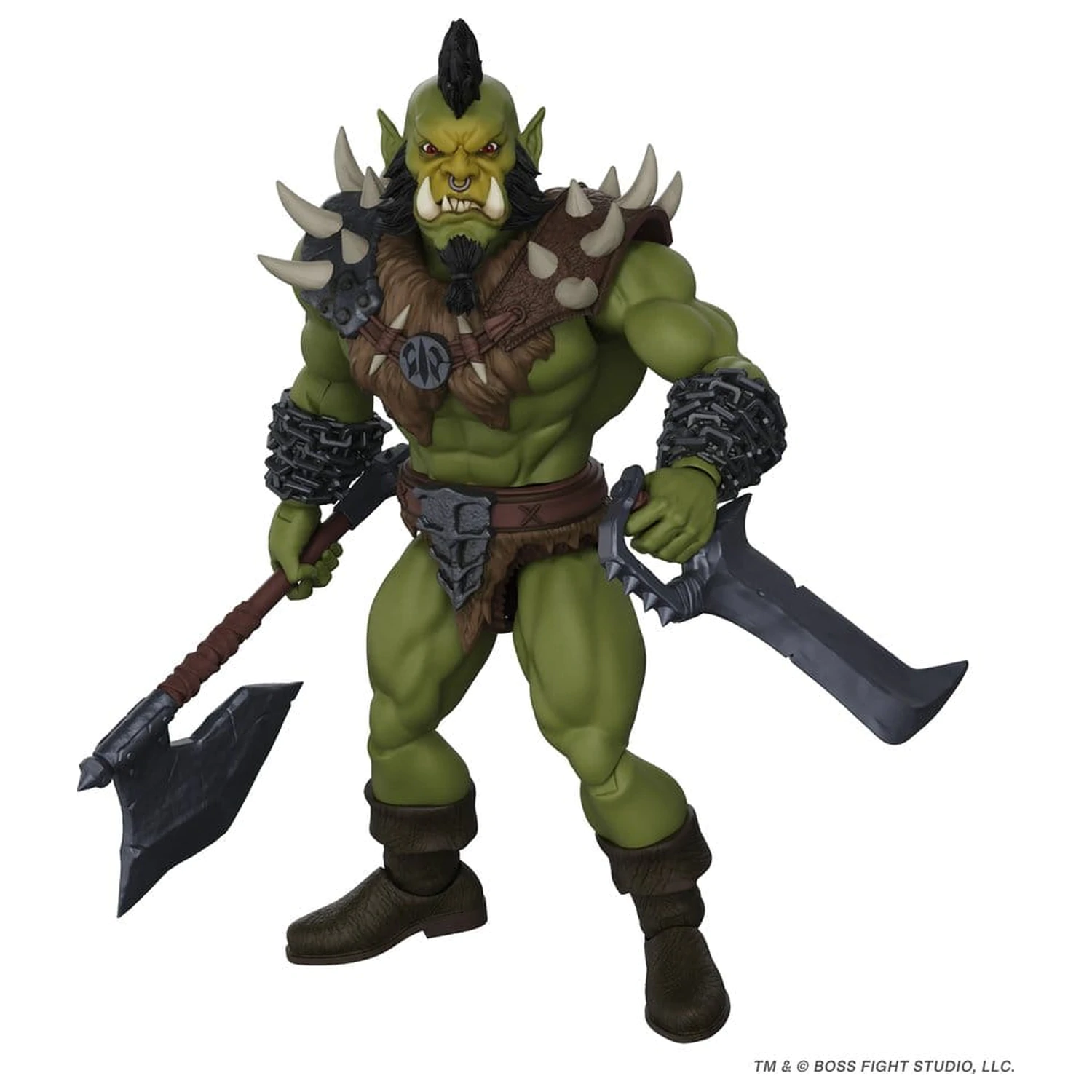 Figura de actiune Immortal Champions Orc Warrior Chieftain 14 cm poza produsului