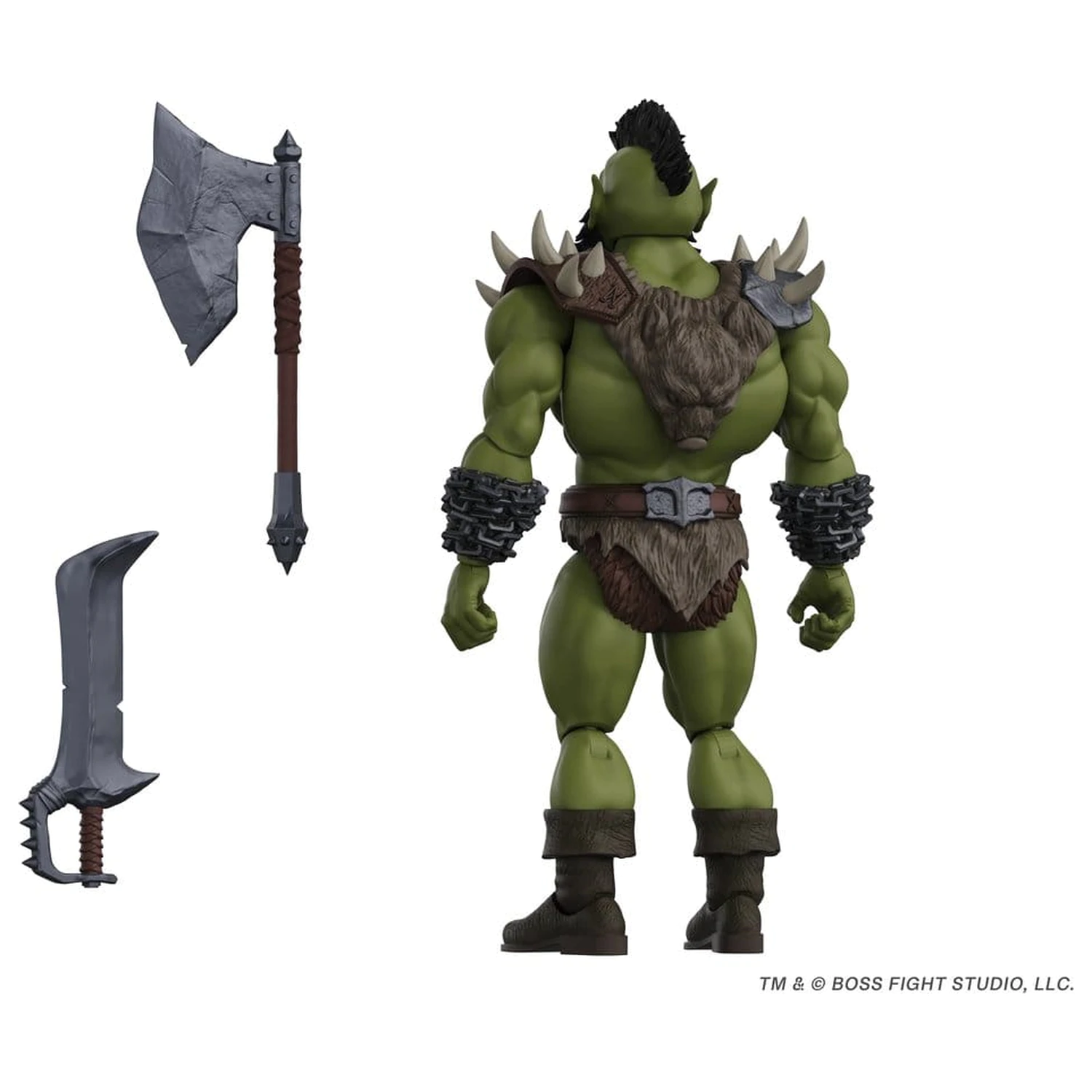 Figura de actiune Immortal Champions Orc Warrior Chieftain 14 cm poza produsului