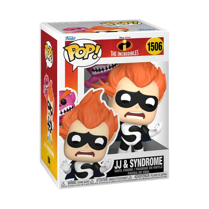 Incredibles 20th Anniversary Funko POP! Figurina din vinil JJ & Syndrome 9 cm poza produsului