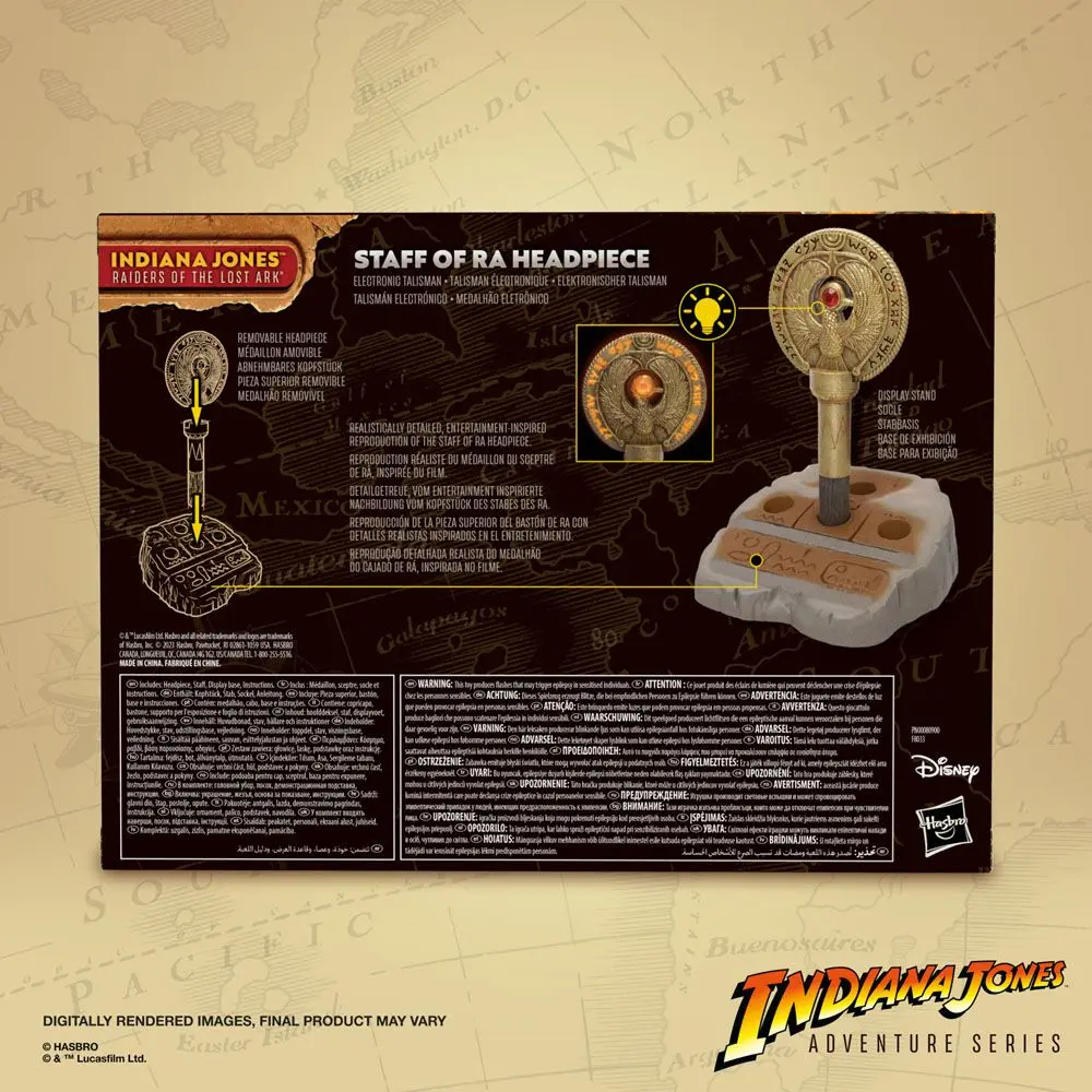 Indiana Jones Adventure Series Roleplay Replica Capul de personal Ra (Raiders of the Lost Ark) poza produsului