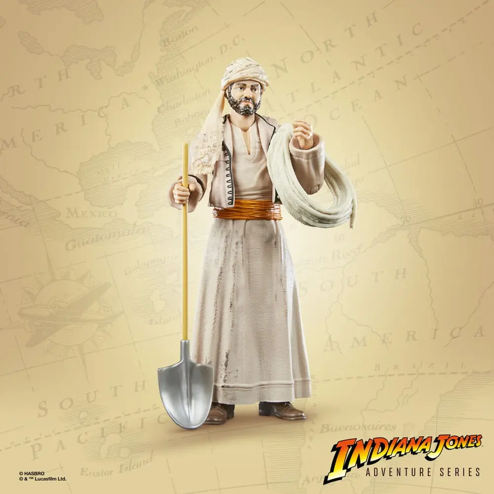 Indiana Jones Adventure Series Figurina de Acțiune Sallah (Raiders of the Lost Ark) 15 cm poza produsului