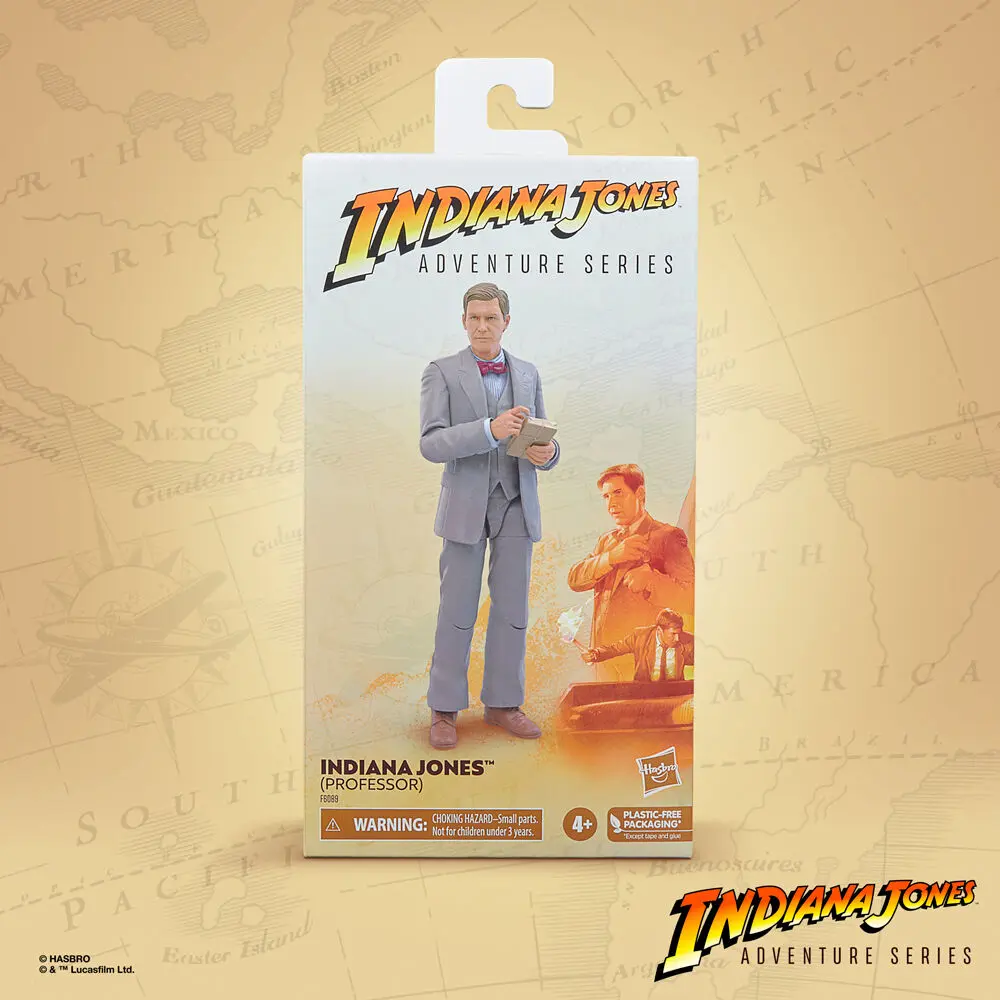 Figurină de acțiune Indiana Jones Adventure Series Indiana Jones (Profesor) (Indiana Jones and the Last Crusade) 15 cm poza produsului