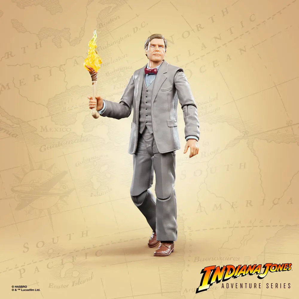 Figurină de acțiune Indiana Jones Adventure Series Indiana Jones (Profesor) (Indiana Jones and the Last Crusade) 15 cm poza produsului