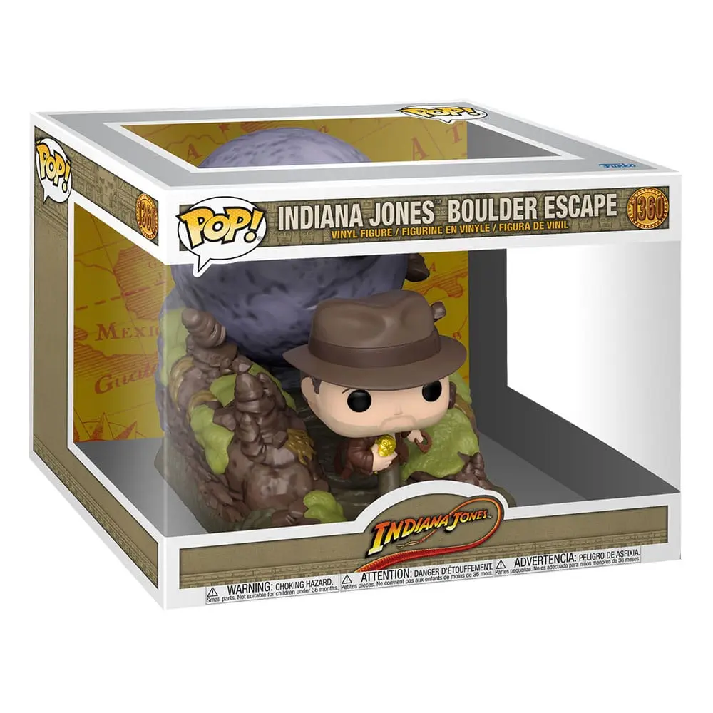 Indiana Jones POP Moment! Figurina de vinil Boulder SCN 9 cm poza produsului