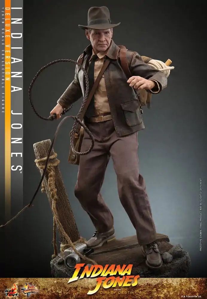 Indiana Jones Movie Masterpiece figurină de acțiune 1/6 Indiana Jones (Versiune Deluxe) 30 cm poza produsului