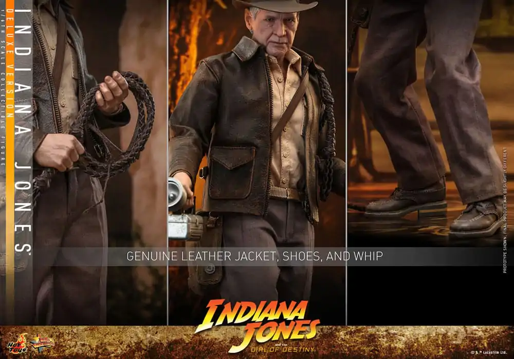 Indiana Jones Movie Masterpiece figurină de acțiune 1/6 Indiana Jones (Versiune Deluxe) 30 cm poza produsului