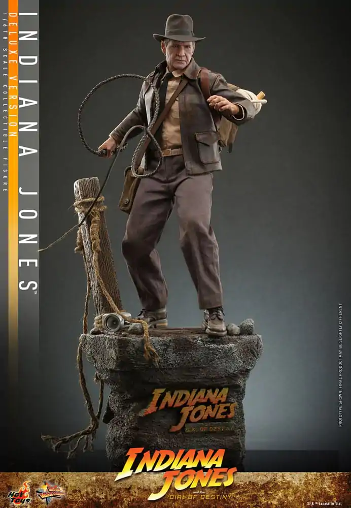 Indiana Jones Movie Masterpiece figurină de acțiune 1/6 Indiana Jones (Versiune Deluxe) 30 cm poza produsului