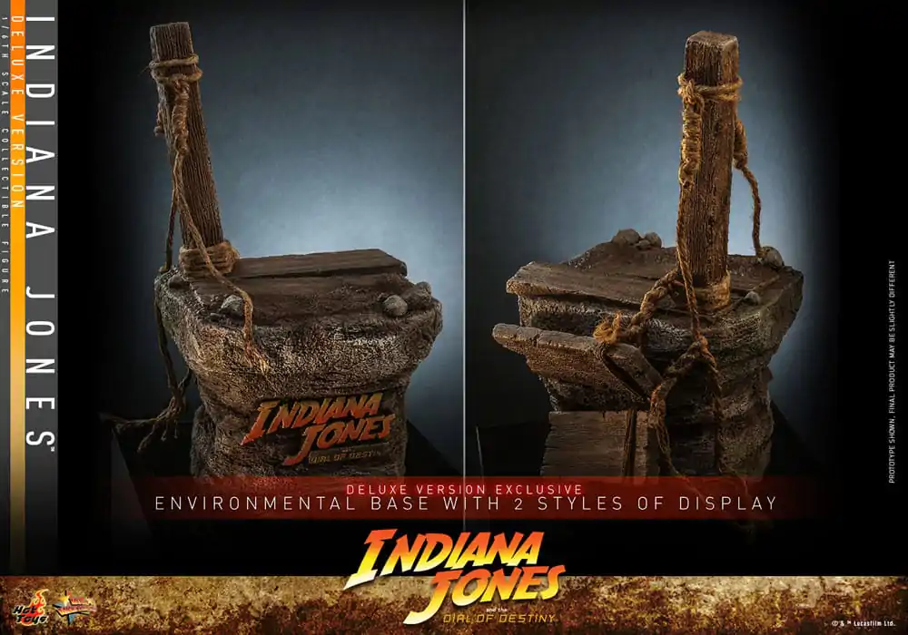 Indiana Jones Movie Masterpiece figurină de acțiune 1/6 Indiana Jones (Versiune Deluxe) 30 cm poza produsului