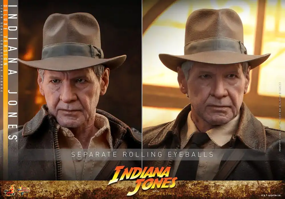 Indiana Jones Movie Masterpiece figurină de acțiune 1/6 Indiana Jones (Versiune Deluxe) 30 cm poza produsului