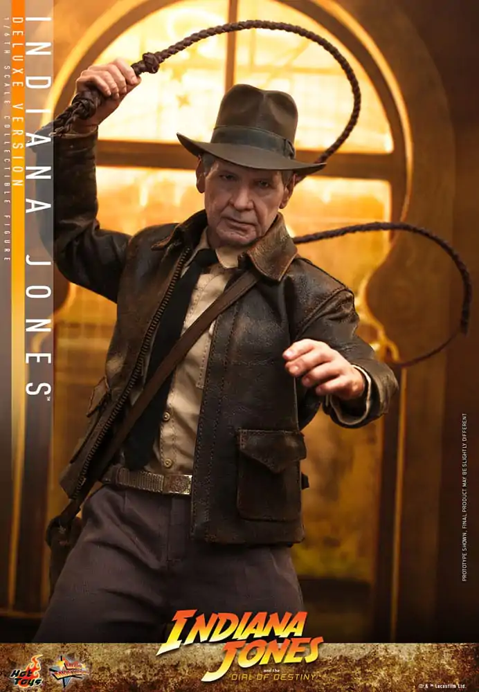 Indiana Jones Movie Masterpiece figurină de acțiune 1/6 Indiana Jones (Versiune Deluxe) 30 cm poza produsului