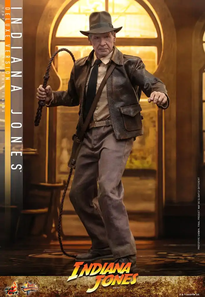 Indiana Jones Movie Masterpiece figurină de acțiune 1/6 Indiana Jones (Versiune Deluxe) 30 cm poza produsului